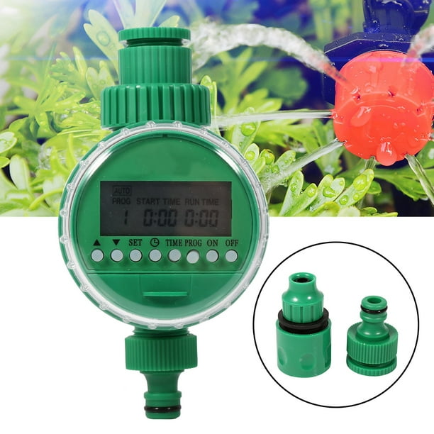 Dripper Plant Watering Garden Tee Joint Hose Timer Micro Drip Irrigation System